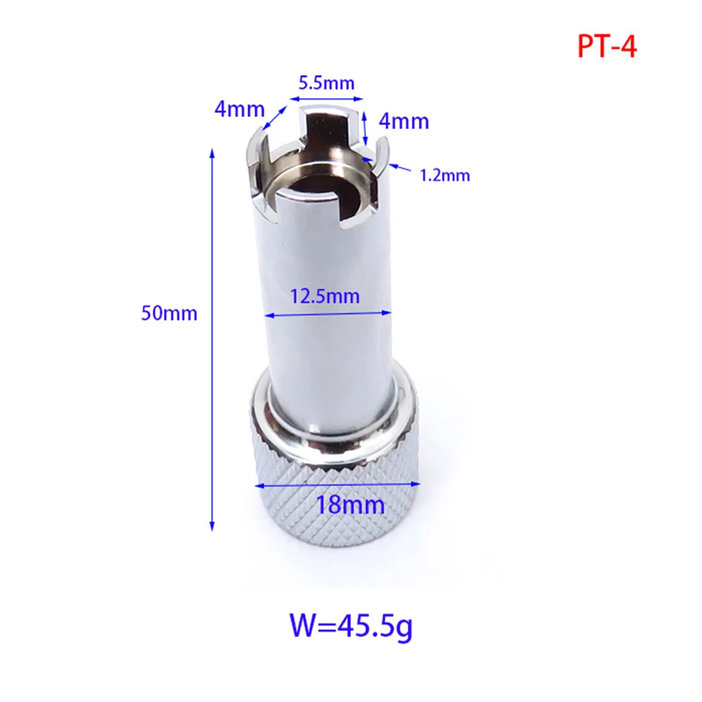 PT-3/PT-4 Poppet Adjust Tool BCD Silver 50*15mm Breathing Diving Mechanical Non-Adjustable Durable And Practical