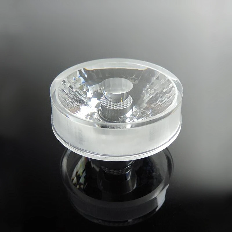 

#GPHX-43.5 High quality Led Optical Lens, COB Lens, Size 43.5X22.5mm, 30 degree, Clean Surface, PMMA Materials