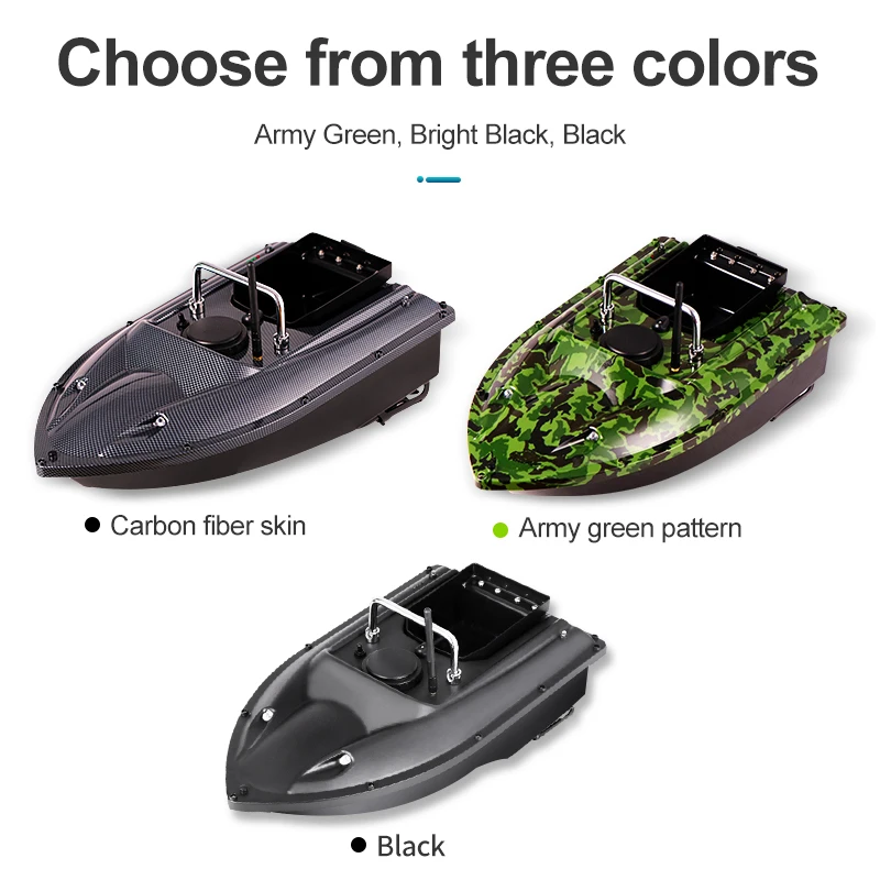 Super Large Capacity 500m Remote Control Carp Fishing Bait Boat From China