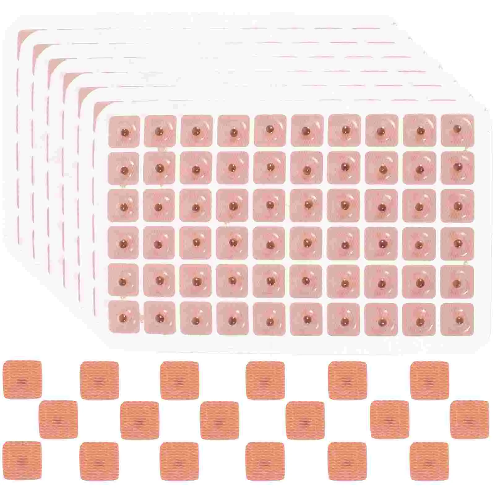 

600Pcs Ear Massaging Patches Acupuncture Ear Patches Ear Acupoint Press Patches Massage Tools
