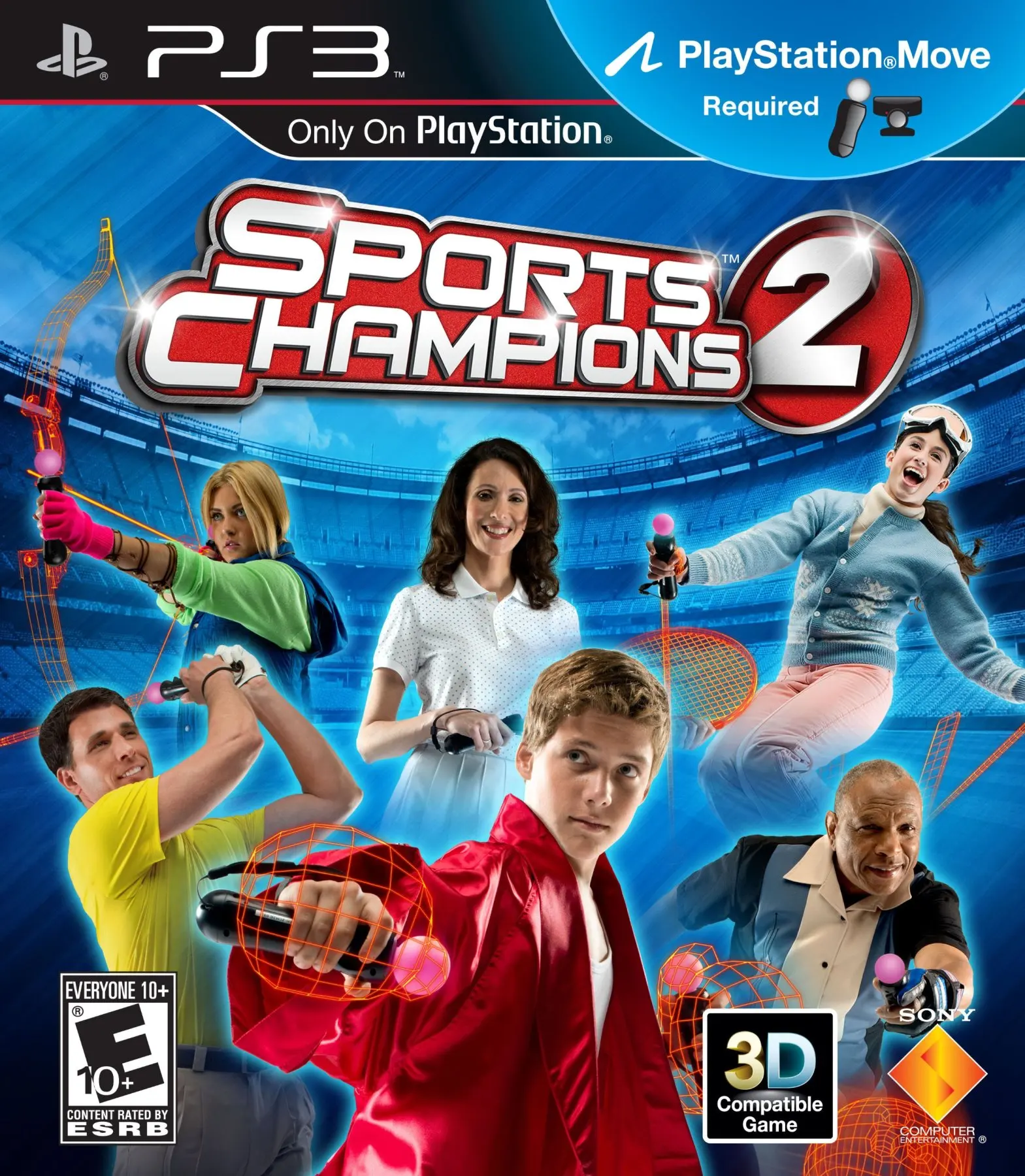 Sports Champions 2 Ps3 Per Playstation 3 Versione Disco Controller Per Videogiochi Console Di Gioco Gamepad Command Console Di Gioco