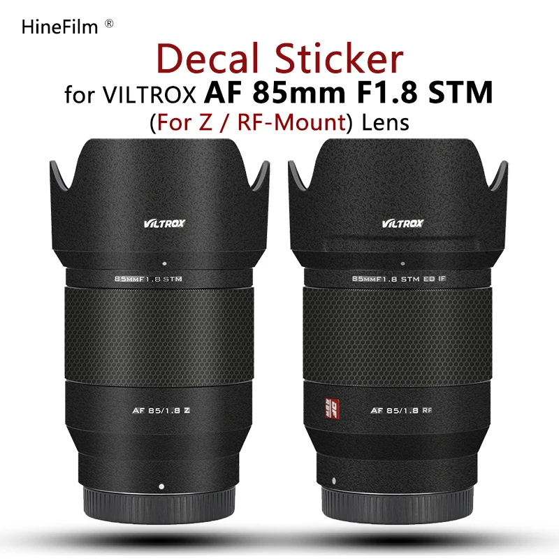 

Viltrox AF 85/1.8 RF / Z Mount Lens Sticker AF85F1.8 Decal Skin For Viltrox AF 85mm F1.8 STM Lens Protector Coat Wrap Cover Case