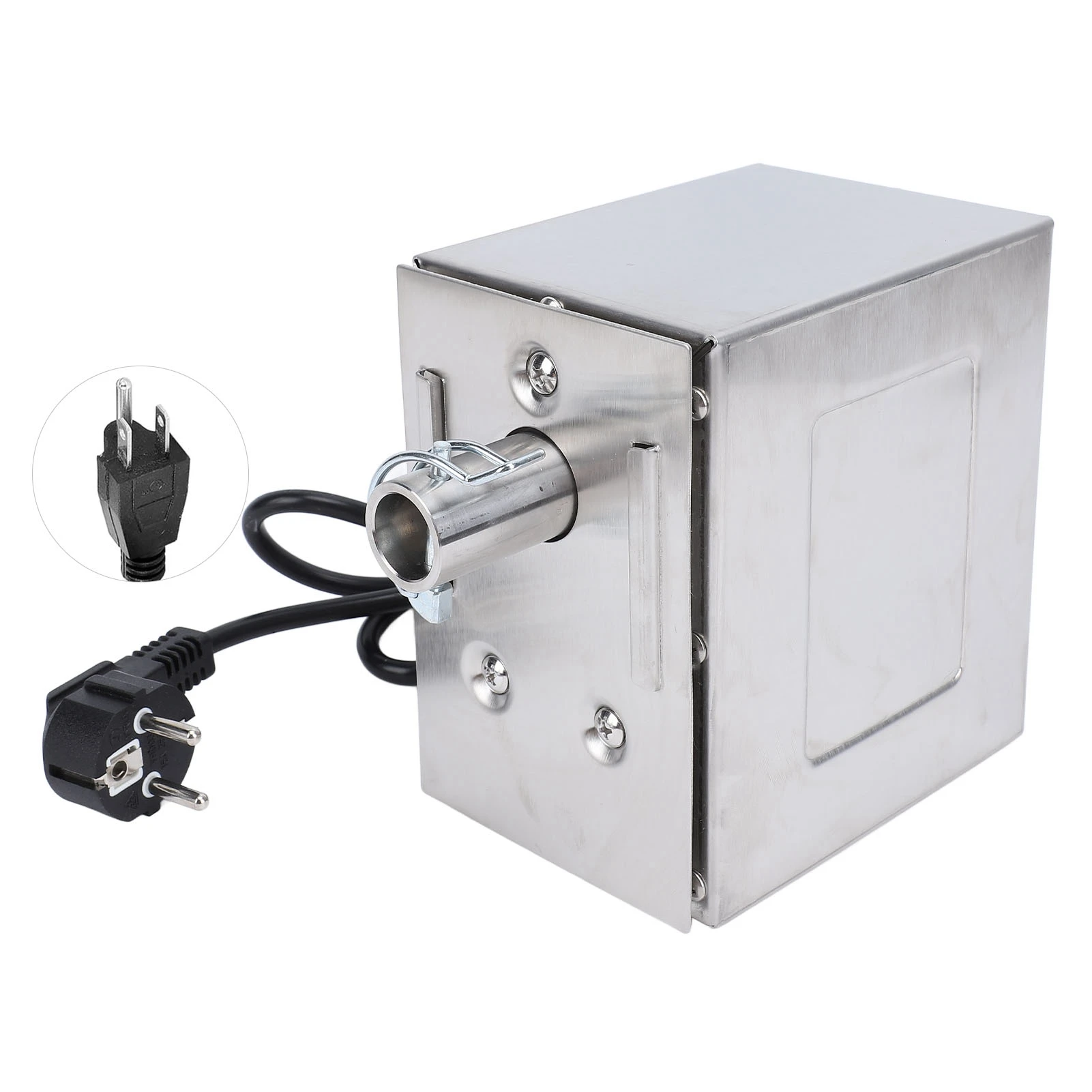 45W Grill Electric Replacement Rotisserie Motor Stainless Steel Barbecue Motor Torsion 200‑250kg 2-3RPM for Rotisserie Roaster 4