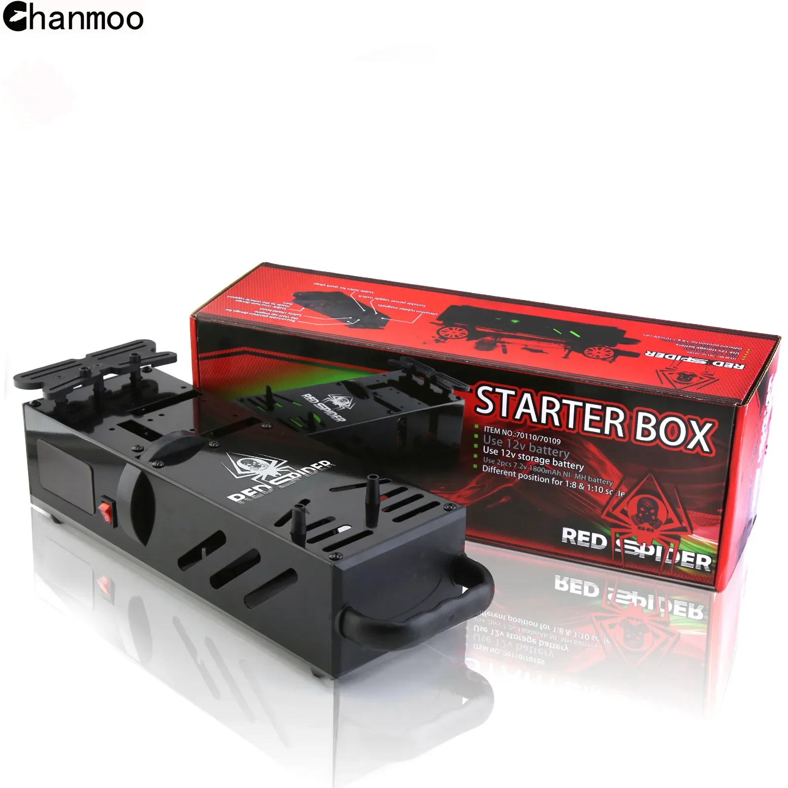 Scatola Di Avviamento Multifunzione Per Auto Rc 8Ight/8Ight-T Starter Box Adatta Per 1/8 1/10 Buggy E Truggys E Losi