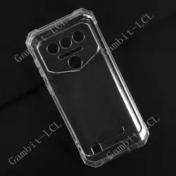 Premium Anti-Falling Shockproof Silicone TPU Case - Soft Protective Back Cover for Oukitel WP38 (Clear)