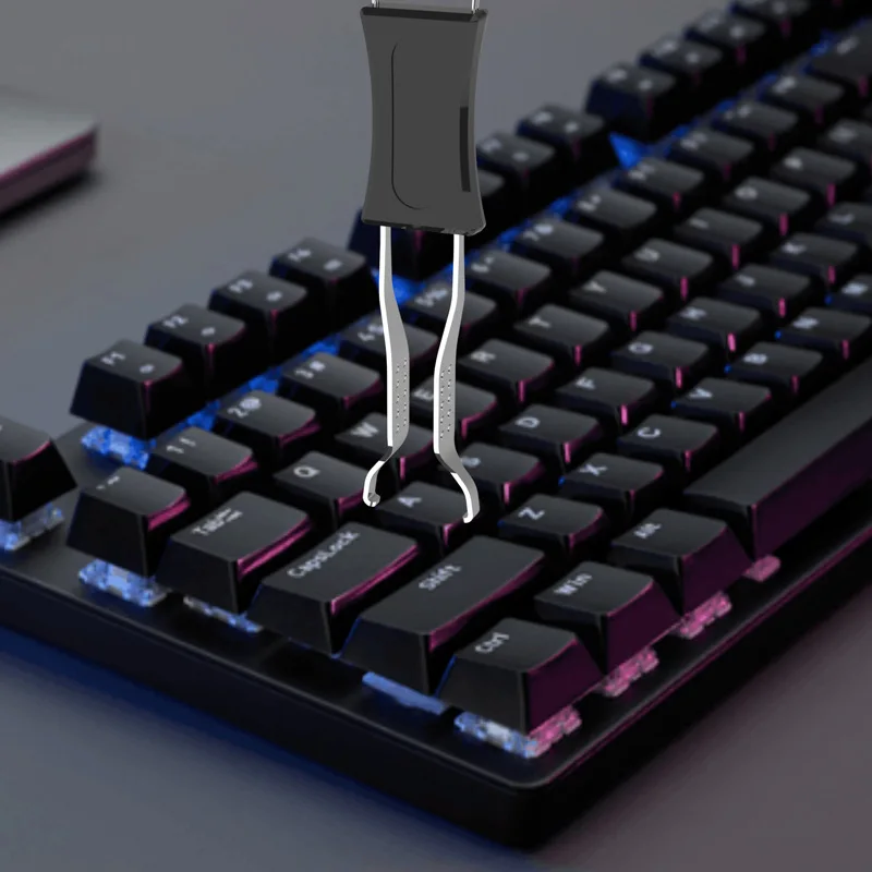2 in 1 Key Switch Puller Keycaps Puller Unloading Wire Switch Mechanical Keyboard Removal Tool Replacement Mechanical Keyboard 3
