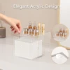 Acrylic Disposable Face Towel Holder with Drawer, Custom Storage for Home & Makeup Organization (Towels Not Included) 4