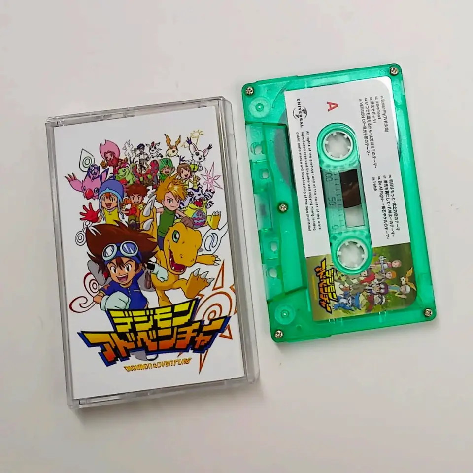 デジモン クラファン ヒカリ タケル カセットテープ Sf8bdb1298eb9448fac8b8c7504ebc