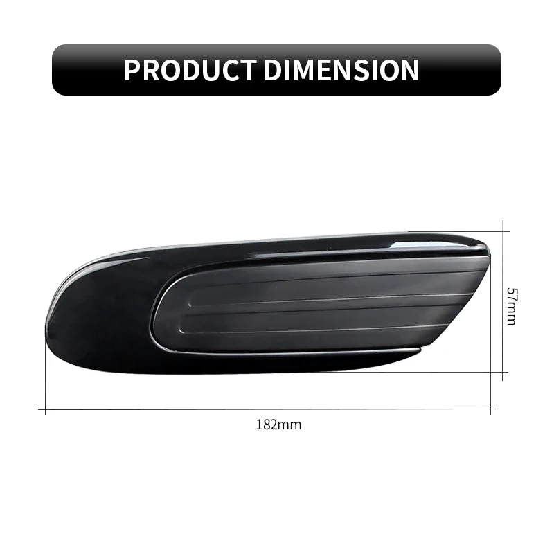 Canbus LED Side Indicator Dynamische Knipperlichten voor 2015-UP Mini Cooper Clubman F54 Sequentiële Side Repeater Marker Lamp Rook Lens