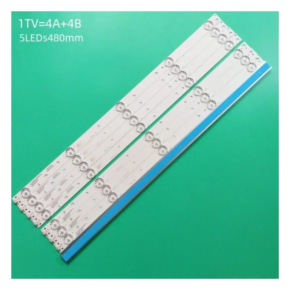 LED Ʈ Ʈ 5 , PHILIPS 50 ġ TV D50-F2000 JS-D-JP5020-A51EC JS-D-JP5020-B51EC E50F2000 MCPCB, 4A + 4B/LOT