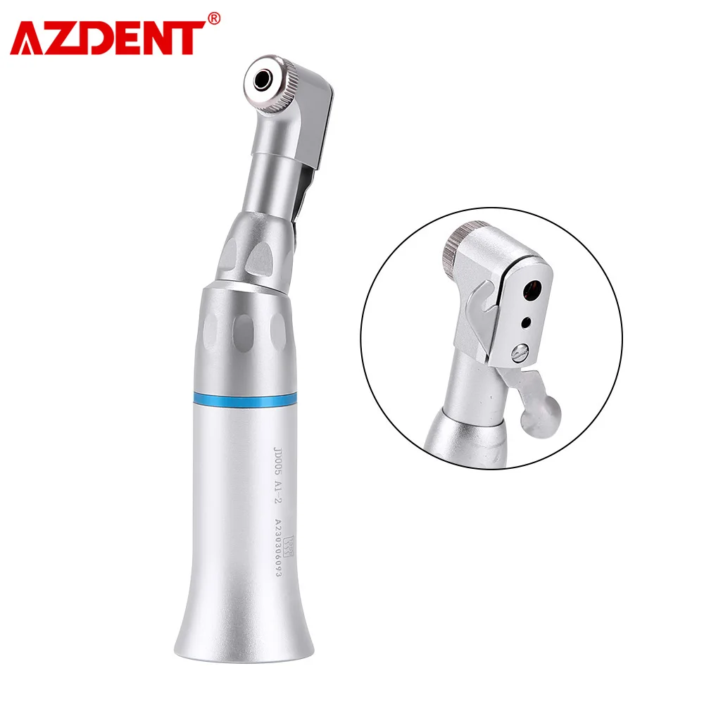 

Dental Slow Low Speed Handpiece 22000-27000rpm Latch Contra Angle for E-type Motors Dentistry Tool Fit for CA 2.35mm Burs