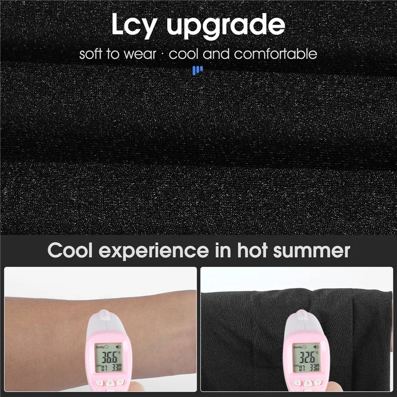 Breathable Summer Cycling Headwear Ice Silk Anti UV Face Cover Outdoor Sport Running Scarf Dustproof Men Women Mask ﻿