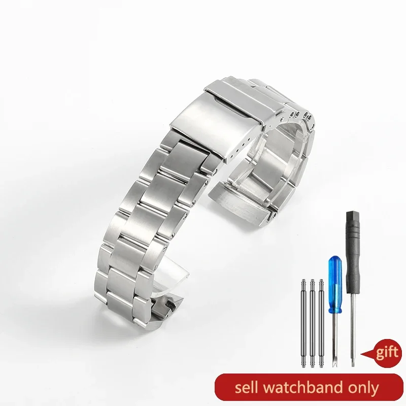 thumbnail image 1 of Accesorios con hebilla plegable antialérgica para hombre para correa de reloj Breitling Avengers Super Ocean Arc Interface de acero inoxidable macizo de 22 mm, 1 of 5