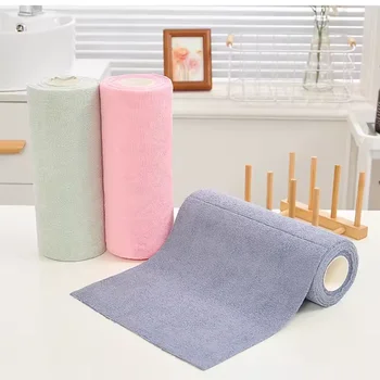 Reusable Microfiber Cleaning Roll 2