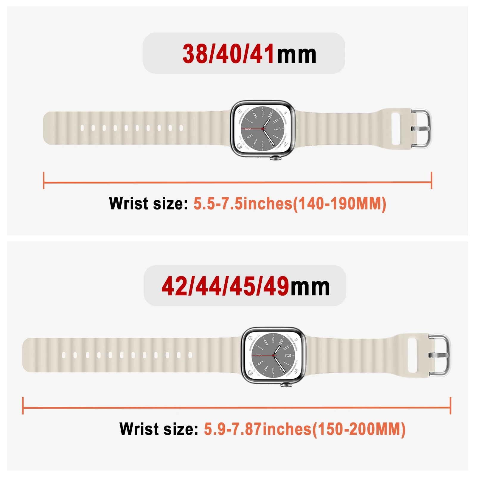 Wrist Apple Watch Se Case Size 42 Mm 17cm Wrist Apple Watch Size