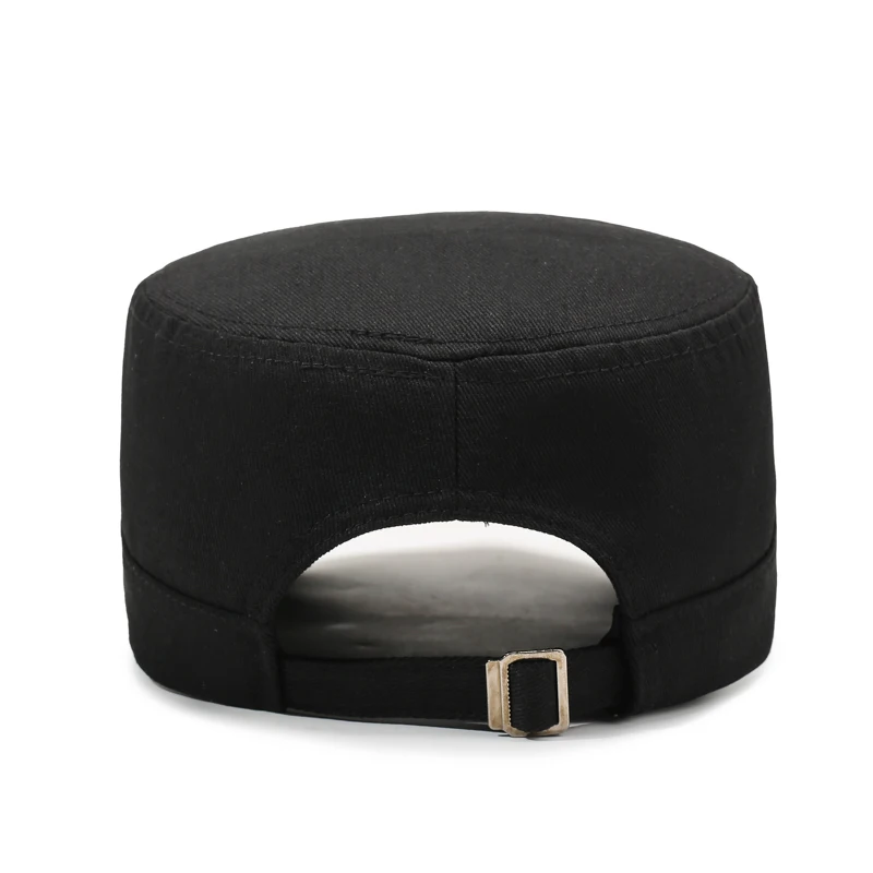 Casual Minimalist Flat Top Sun Hat for Spring & Autumn Outdoor Activities