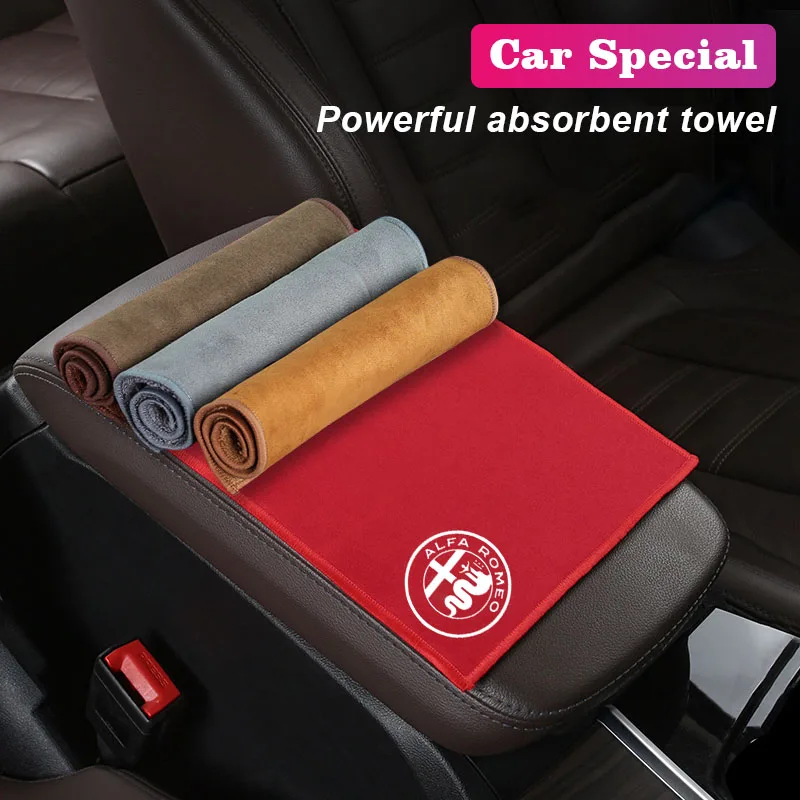 Premium Suede Microfiber Car Wash Towel & Cleaning Cloth