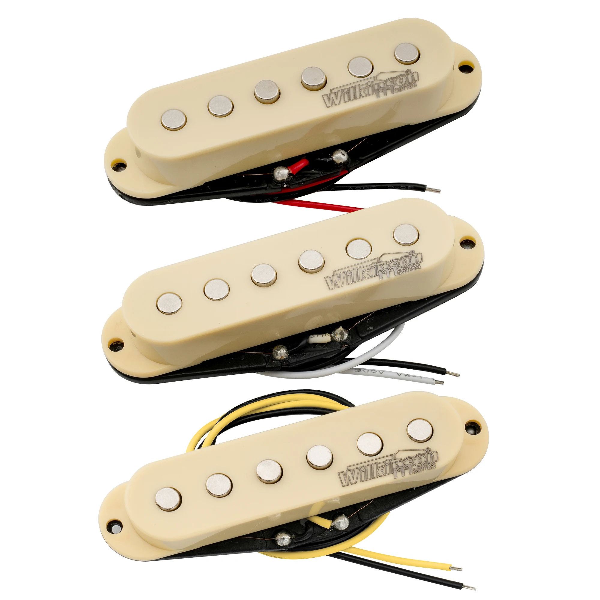 Wilkinson M Series LOW GAUSS Vintage Tone Keramik Single Coil Pickup Neck Middle Bridge Pickup für Gitarre im ST-Stil – Detail 31