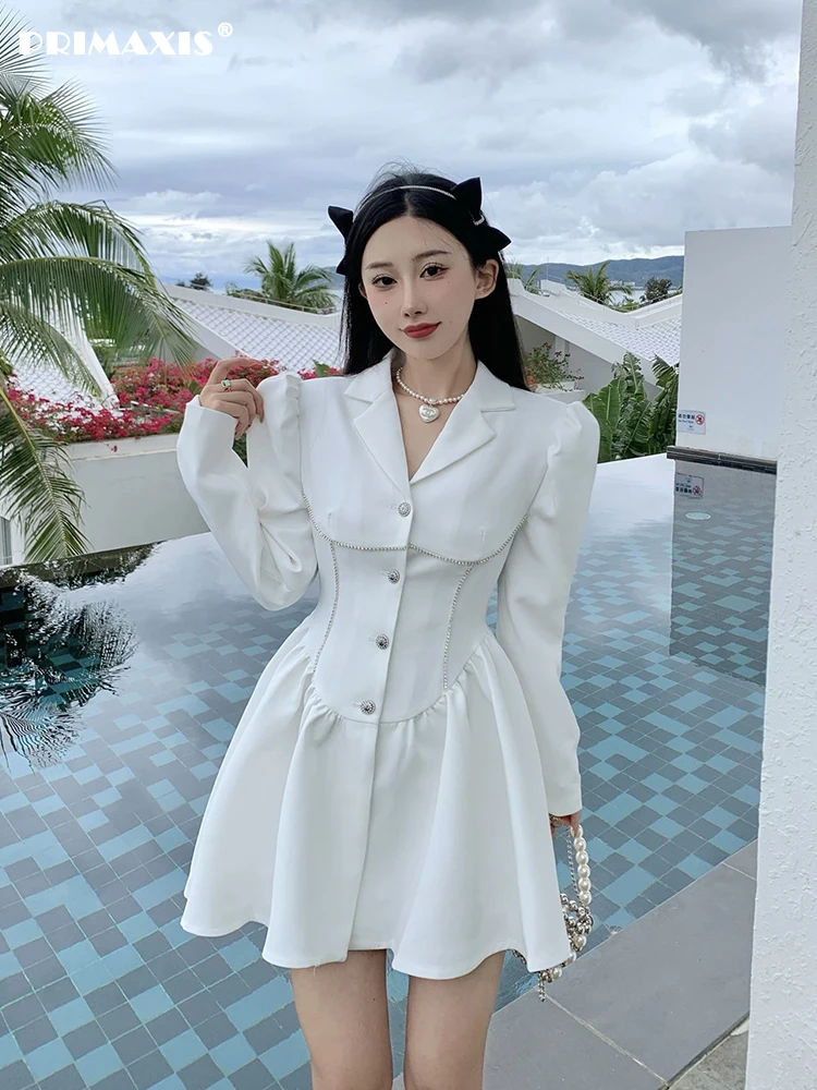 

suit collar bodycon Button Pocket Knitted Dress Bodycon Elegant Sexy dresses for women 2022 Party dresses for weddings