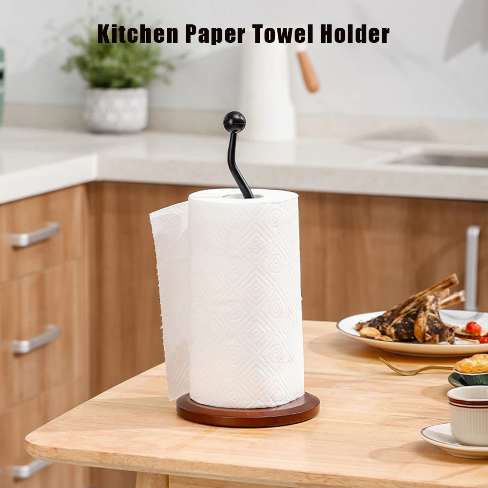 Paper Towel Holder Wall Mount Kitchen Paper Towel Rolls Dispenser