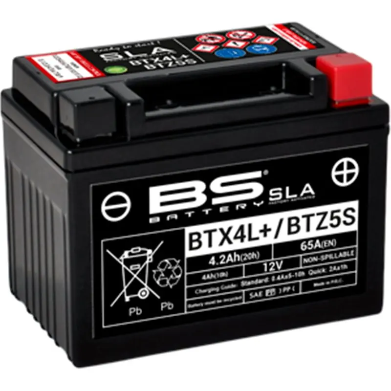 st70 DAX bs battery btx4l-bs ytx4l-bs honda st 70 dax 1989 
