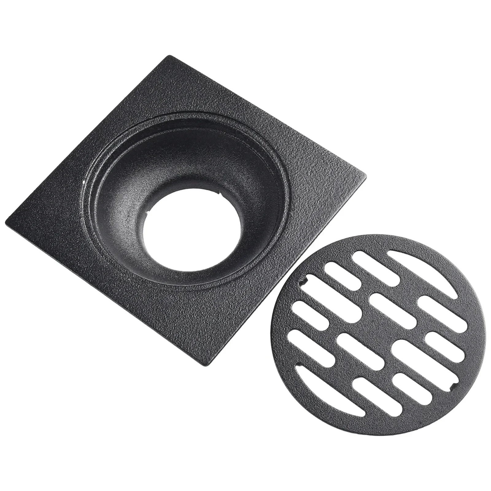 Shower Floor Drain Stainless Steel Square Floor Drain Strainer Home Anti-odor Drainer Bathroom Hair Catcher Hardware Accessories floor drain filter floor drain floor drain strainer