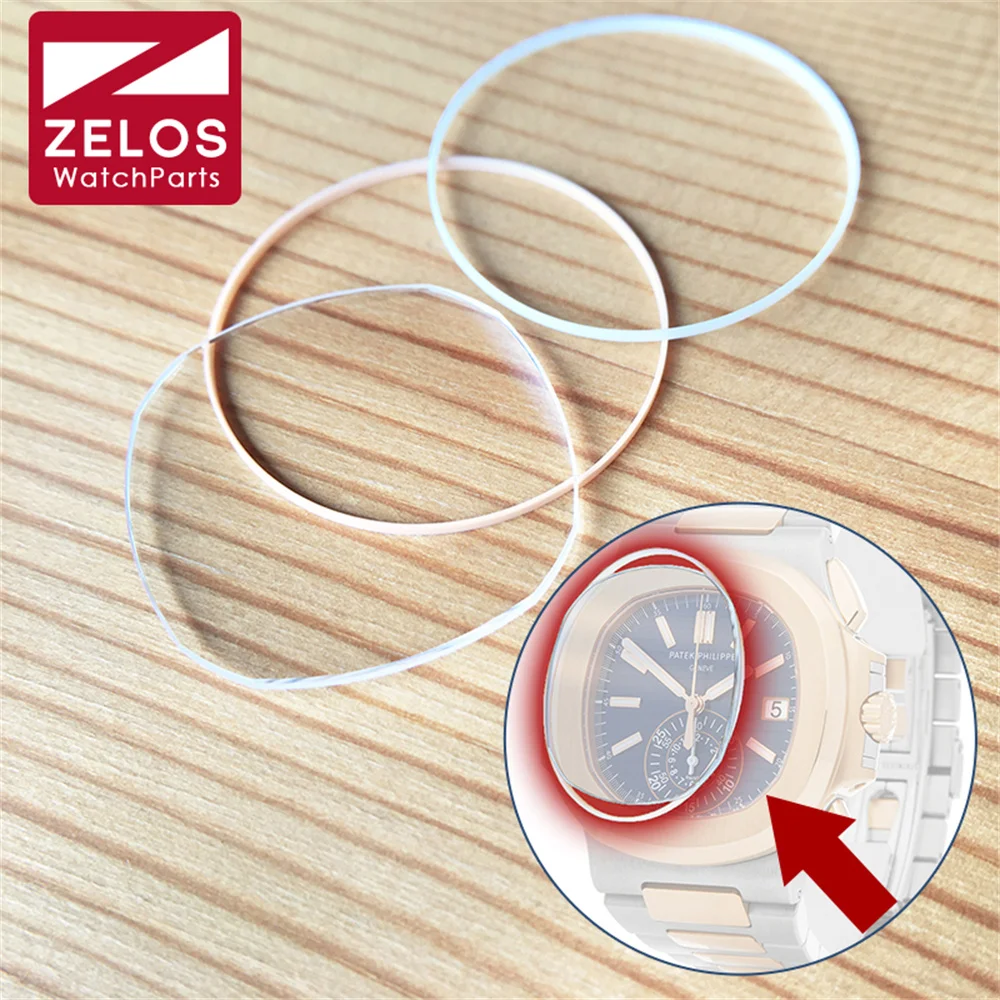 Vetro Zaffiro Orologio In Cristallo Adatto Per Orologio Patek Philip Nautilus 5980