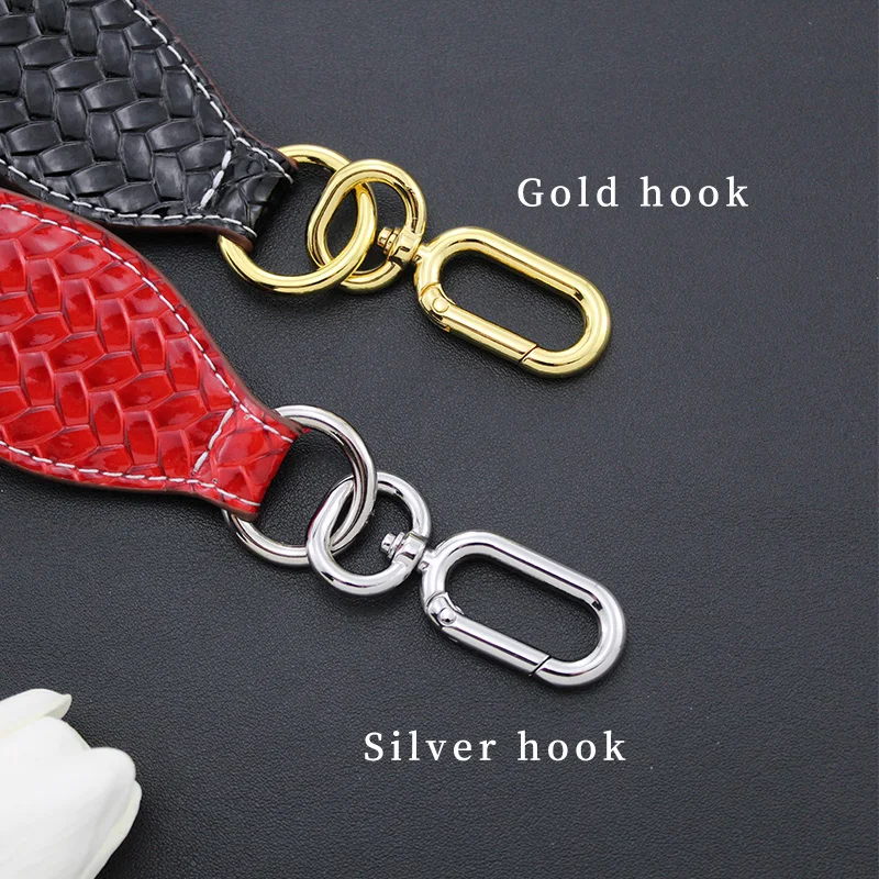TINBERON Women Bag Shoulder Strap Accessories For Handbag Leather Bag Belt Strap Wavy Weave Luxury Design Ladies Wide Bag Strap