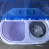 Hot Selling Home Factory Sale Small Mini 4kg Semi Automatic Wash Clothes and Shoes Washer Machine laundry  dryer 5