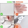 1/2/4PCS/1 Set Zippered Mesh Polyester Laundry Wash Bags Coarse Net Laundry Bags for Washing Machines Mesh Bra Bag 6