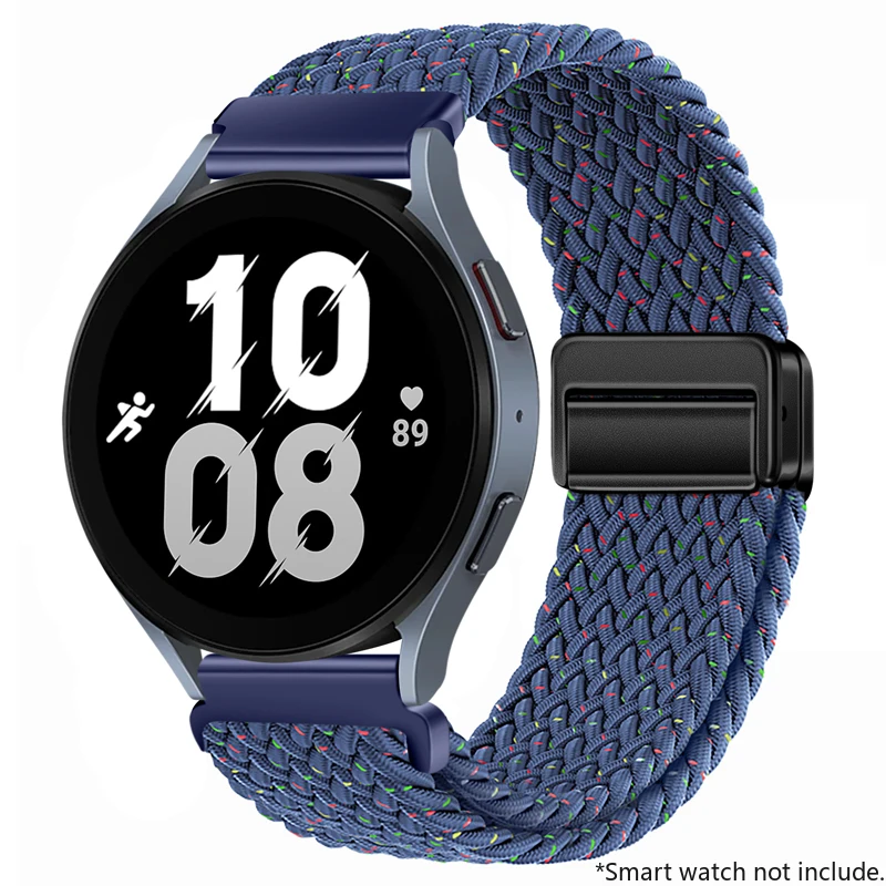 ตัวเลือกสินค้า สายรัดนาฬิกาไนลอน 22/20 มม. ปรับได้ ใช้ได้กับ Huawei Samsung หลายรุ่น
