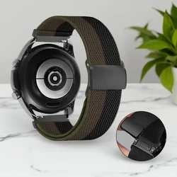 Versatile Nylon Sport Watch Band - Durable Strap in Multiple Sizes - 22mm (Black gray)