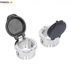 2pcs Dash Power Outlet Cover Protective 20983936 Cigarette Igniter Receptacle Cap For Chevrolet Silverado Suburban Tahoe 07-13