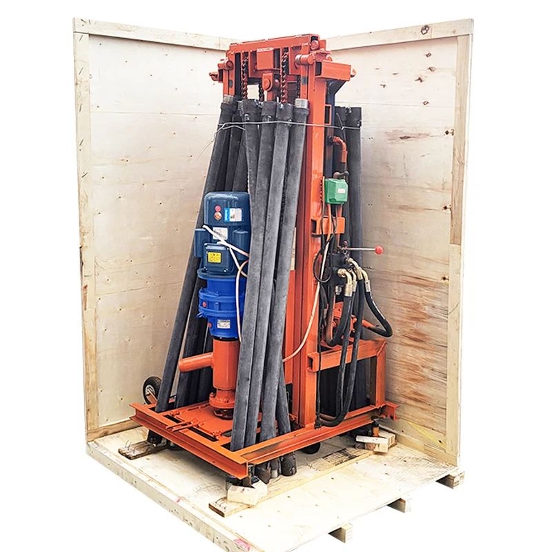 

Selling cheap garden machinery electric hydraulic mini well drilling rig for sale.
