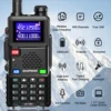 2PCS Baofeng UV-5RH Air Band Walkie Talkie 10W Wirless Copy Frequency Type-C Charging Upgraded UV 5R Two Way Radio 2