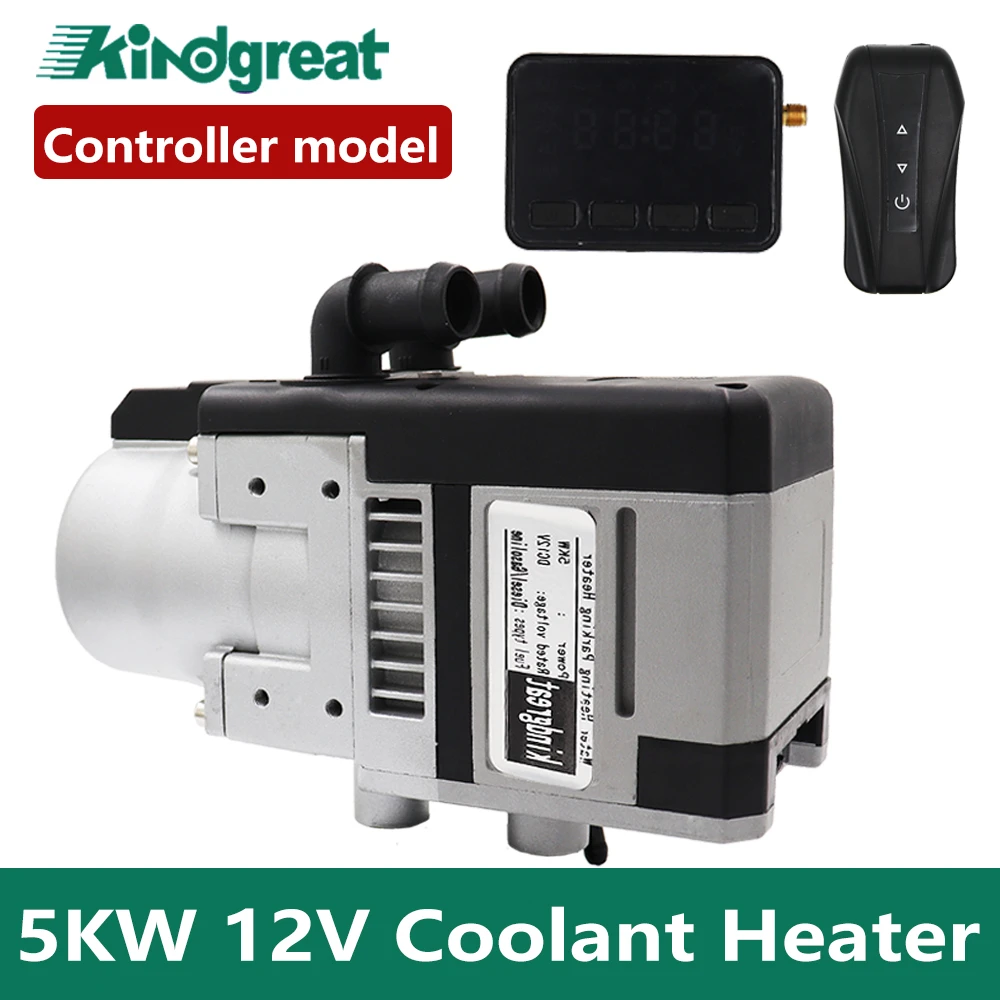 5kw 12v Gsm / Lcd Diesel/gasoline Rv Car Hydronic Heater Boat Caravan