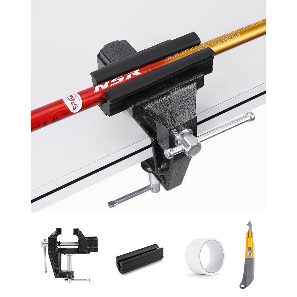 PGMGolfGripReplacementToolGripKitBenchClampRubberClampDouble