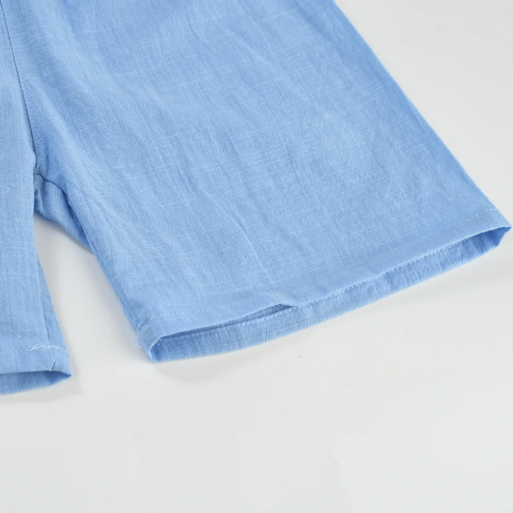 2-10Y Summer Boys Girls Shorts Children Candy Color Short Pants Kids Young Cotton & Linen Breathable Sports Beach Loose Shorts kids shorts