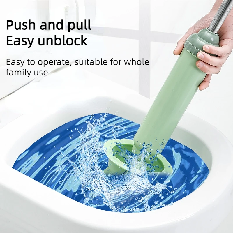 Piston de siège de toilette rapDuty, ouvre-évier de cuisine, nettoyeur, plongeurs d'aspiration en PVC, pompe à vide HOPipe Cleaner