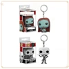 FUNKO POP The Nightmare Before Christmas Dolls Backpack Pendant Sally Jack Skellington Model Holiday Collection Gifts Keychain 1