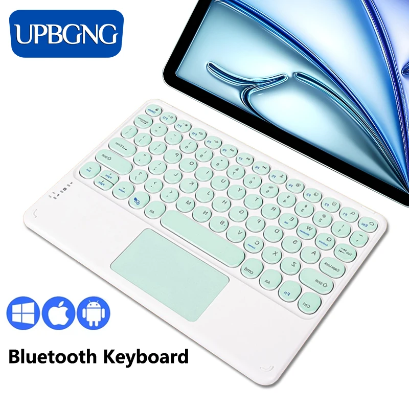 Universal Touch Keyboard for IPad Air 13 11 M3 11th 11 Inch A16 Pro Tablet Keyboard for Huawei Samsung Bluetooth