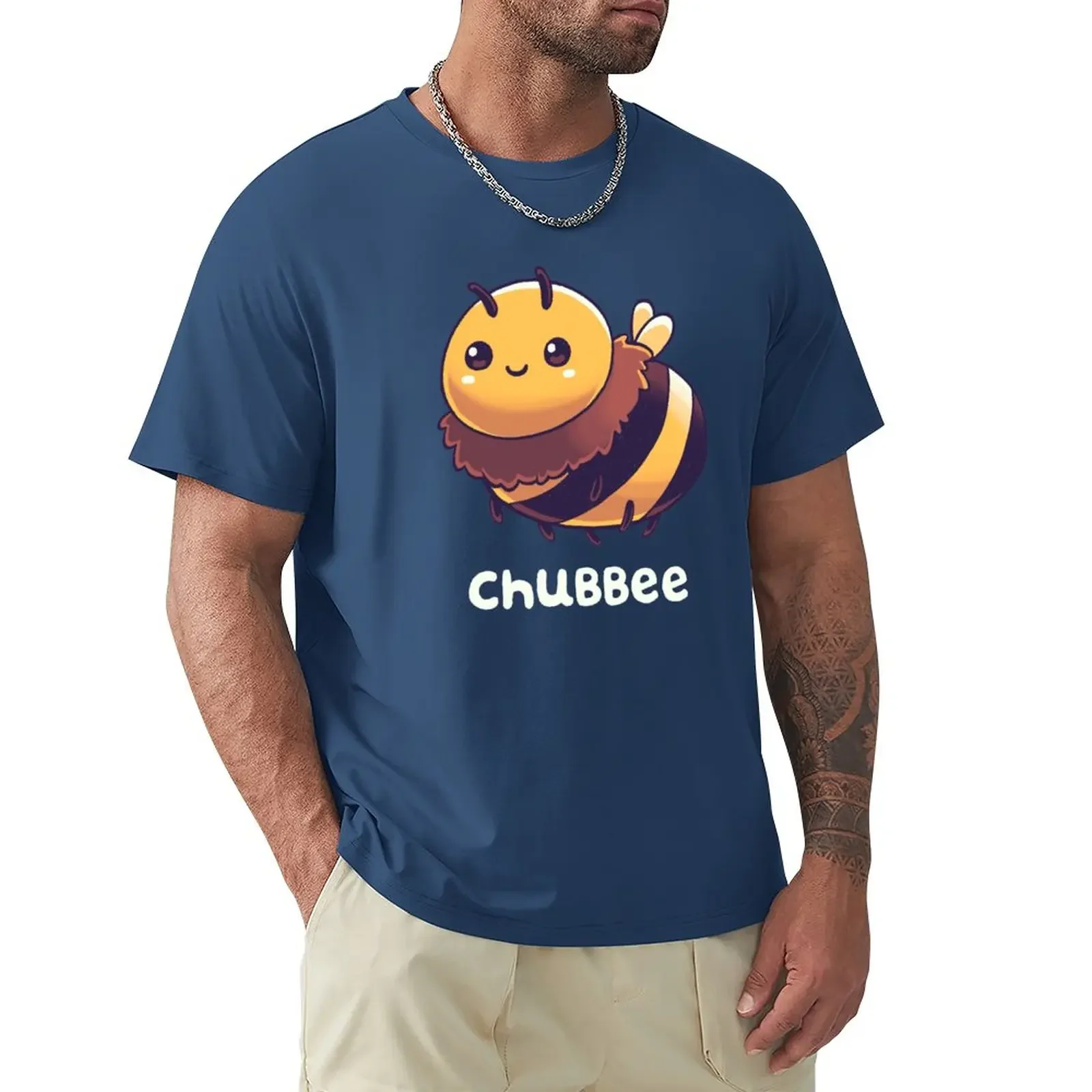 

Chubbee // Chubby Bee, Kawaii, Animals T-Shirt blanks funnys slim fit t shirts for men