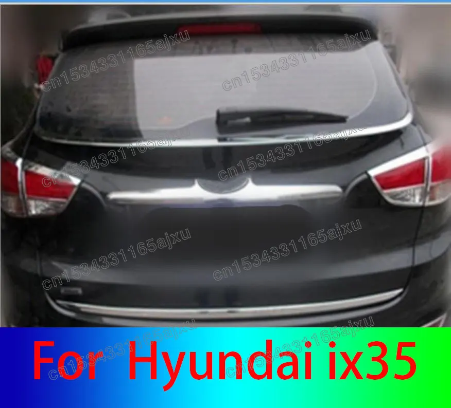 

Car styling For Hyundai ix35 2010-2012 2013 2014 2015 ABS Rear Trunk Lid Cover Trim