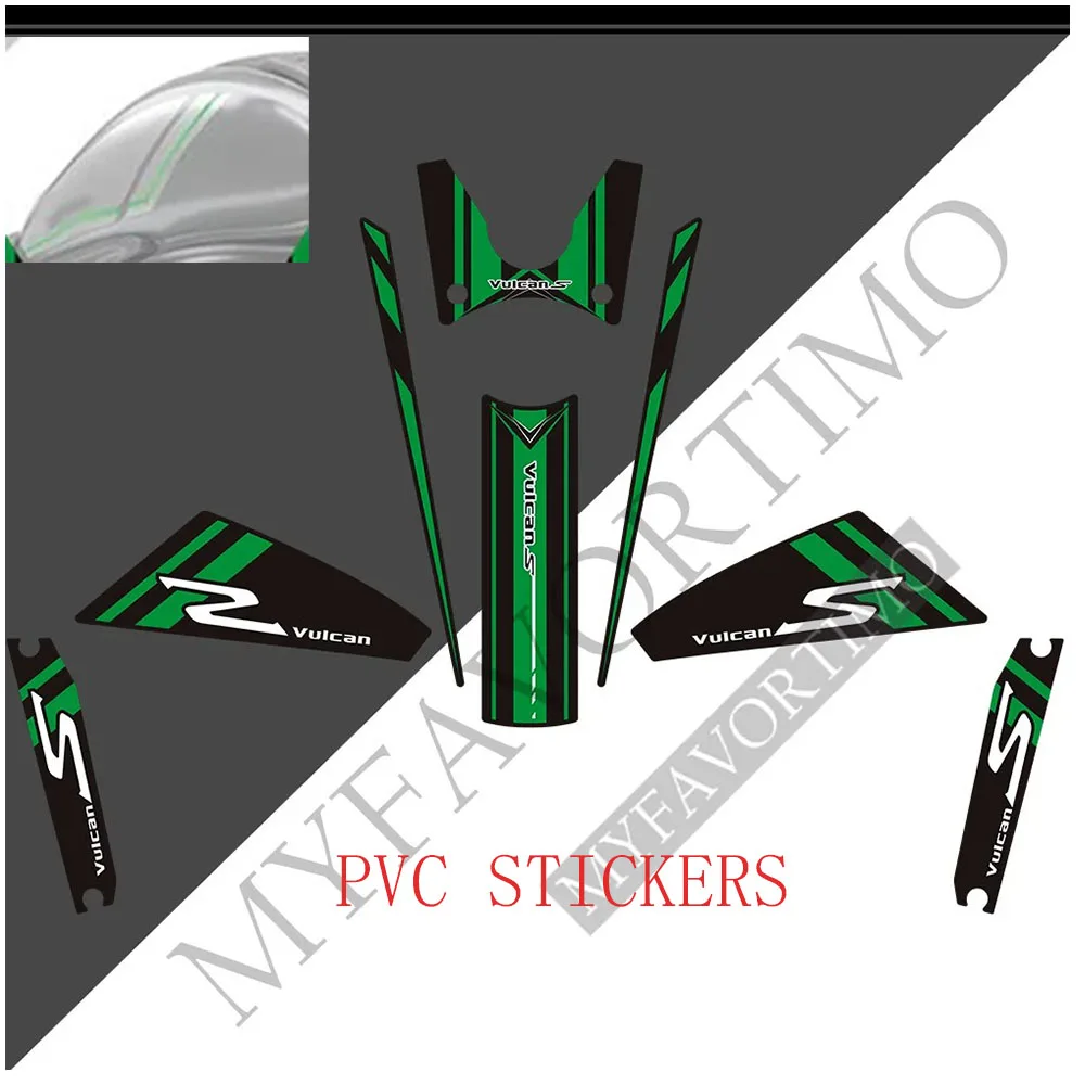 

Motorcycle Tank Pad Stickers Decals Oil Gas Fuel Protection Fairing Fender Windshield For Kawasaki VULCAN S 650 VN650 VULCANS