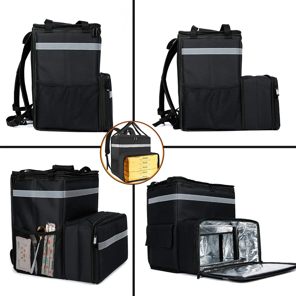 56L Thermal Backpack Waterproof Thickened Cooler Bag Thermal Food Bag Refrigerator Box Fresh Keeping Food Delivery Backpack Insulated Bag Thermal Food Bag