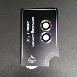 Premium Camera Lens Protector - Metal Ring Glass Cover for Enhanced Camera Protection (Colorful)