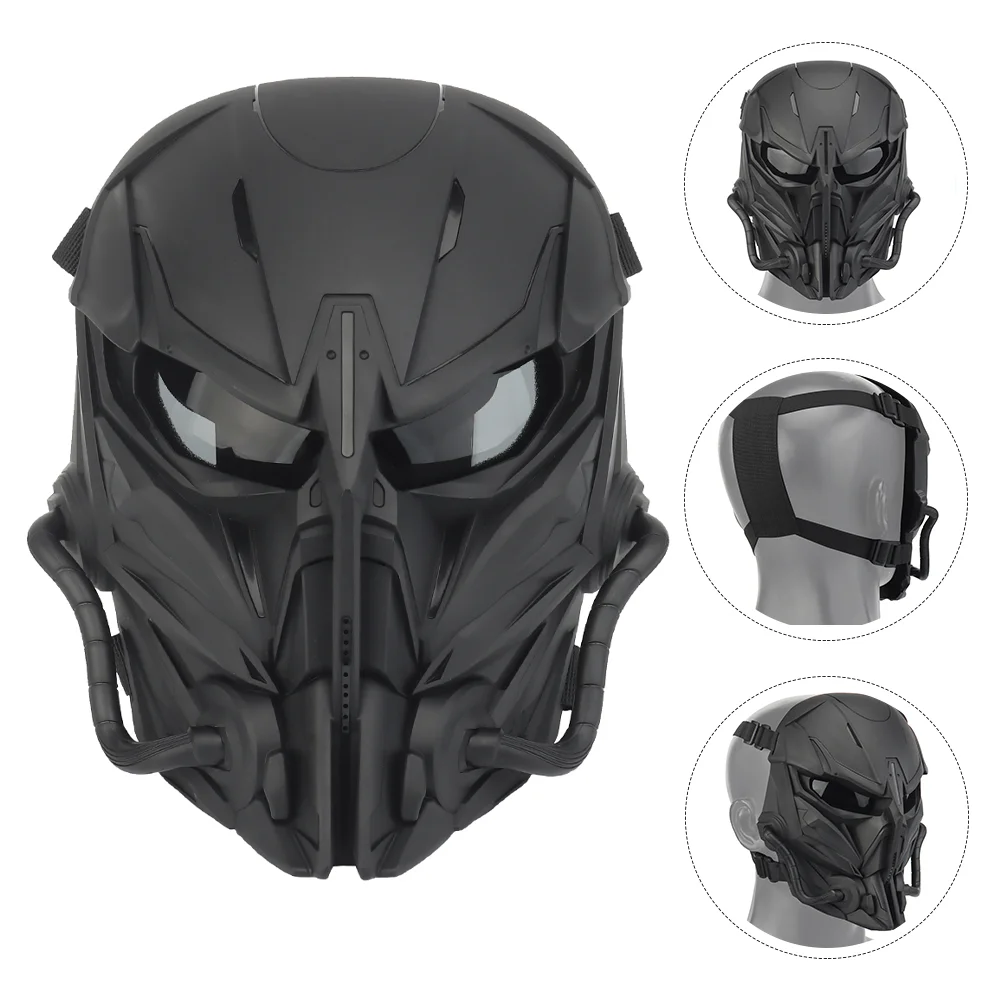 

Futuristic Gothic Masks Helmet Full Face Cyber Masks Robot Punk Cosplay Masks Sci Fi Masks Halloween Techwear Cosplay