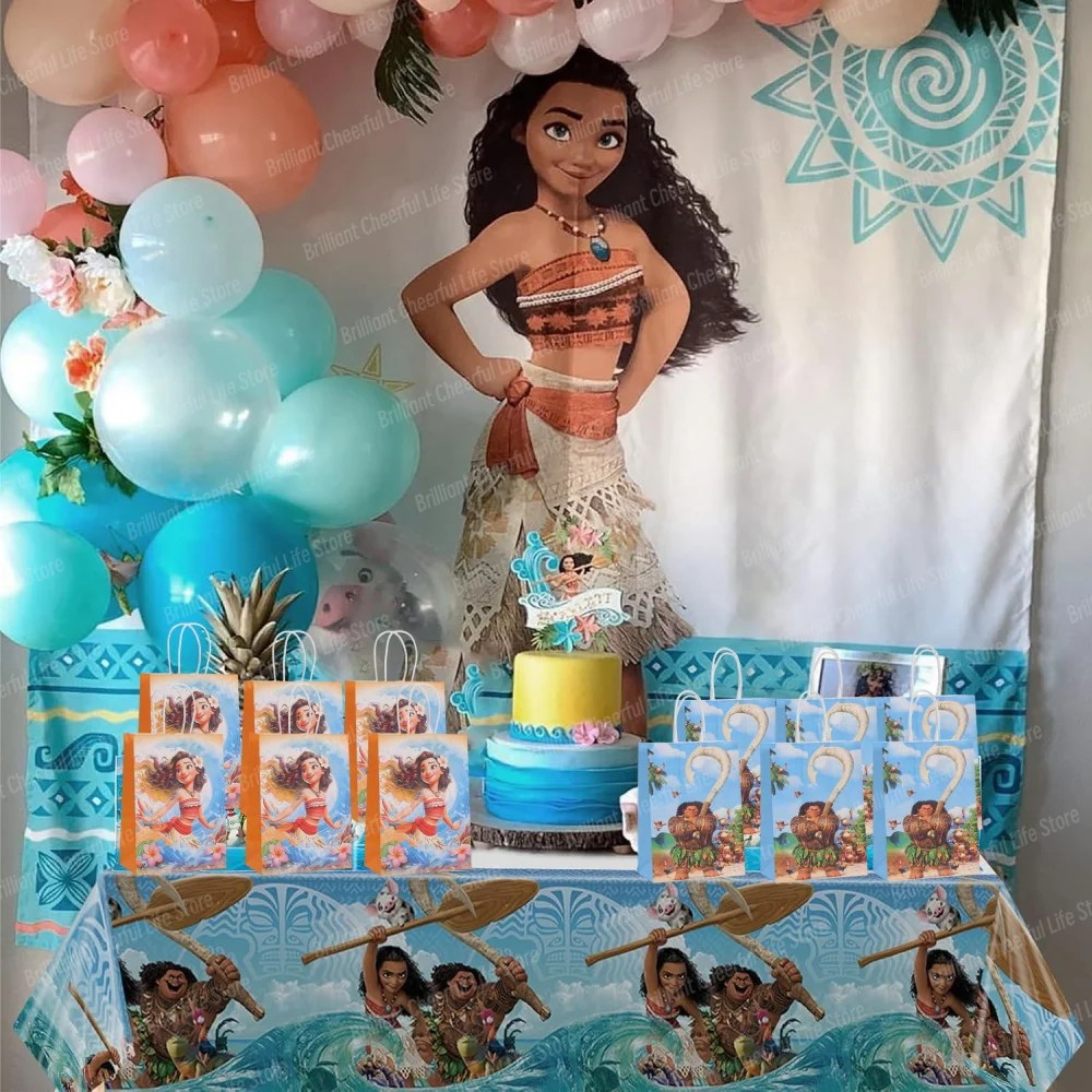 Disney Moana Gift Bags 6/12Pcs candy gift bags,gift bags