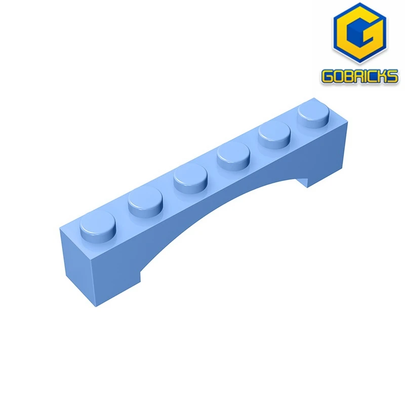 Moc Parts Gds-679 Brick 1 X6 W/Inside Bow Compatibile Con Lego 92950 Giocattoli Per Bambini Assemblano Blocchi Tecnici