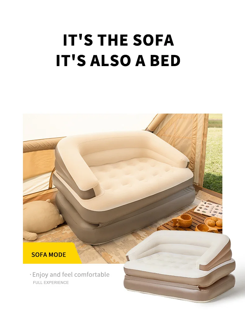 Outdoor tragbare Luftkissen Bett Mittagspause faul aufblasbares Sofa -  AliExpress